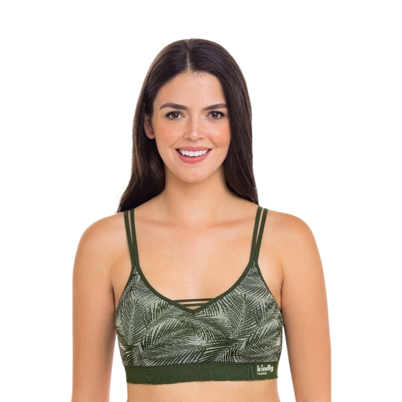 Green Supportive Racerback Bra Intimates - Picture 3 of 5